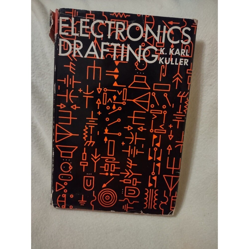 GUC Electronics Drafting - Karl Kuller - 1962 Dust Jacket